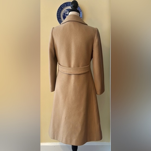 Crawfton for Hadley’s | Vintage 1960s Camel Long Dress Coat - Picture 5 of 7